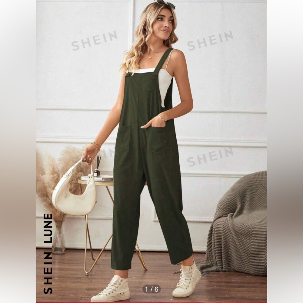SHEIN green jumpsuit - brand new